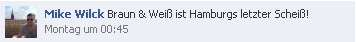 Screenshot Facebook HSV