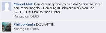 Screenshot Facebook HSV