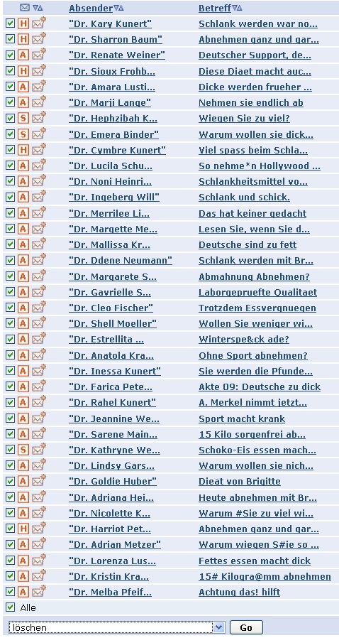 Sie haben 37 neue Mails!