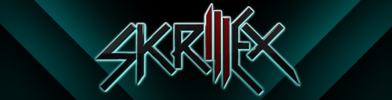 Screenshot Webseite Logo Skrillex